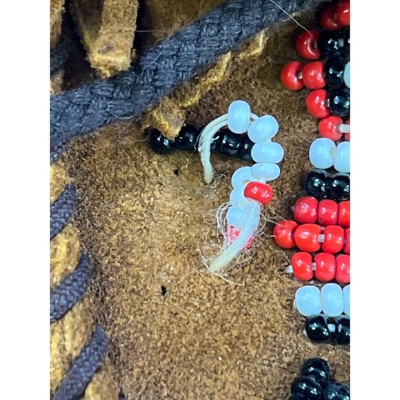 Minnetonka Moccasin Women's Brown Leather Loafers Size 7 SKU 6152 - Picture 7 of 7